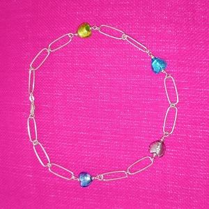 925 silver murano choker